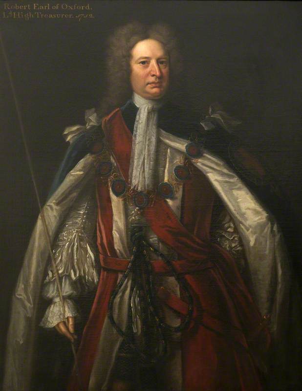 Robert Harley (1661–1724), Earl Of Oxford — Jonathan Richardson The Elder