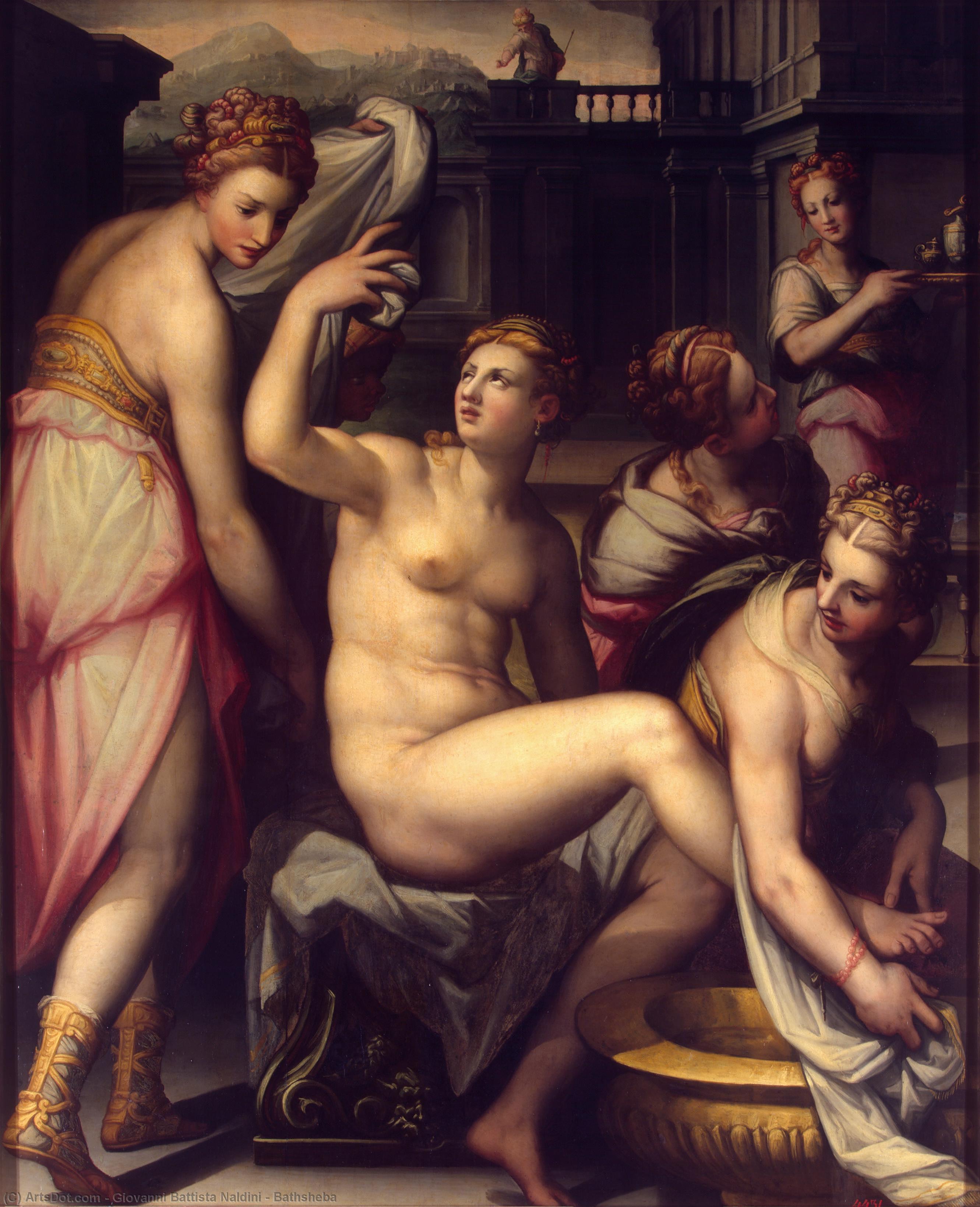 Bathsheba — Giovanni Battista Naldini