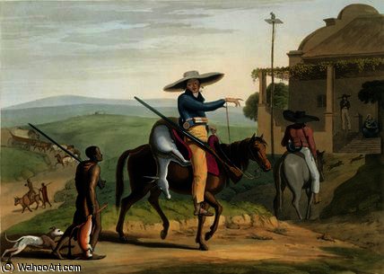 Boors Returning From Hunting — Сэмюэл Дэниел