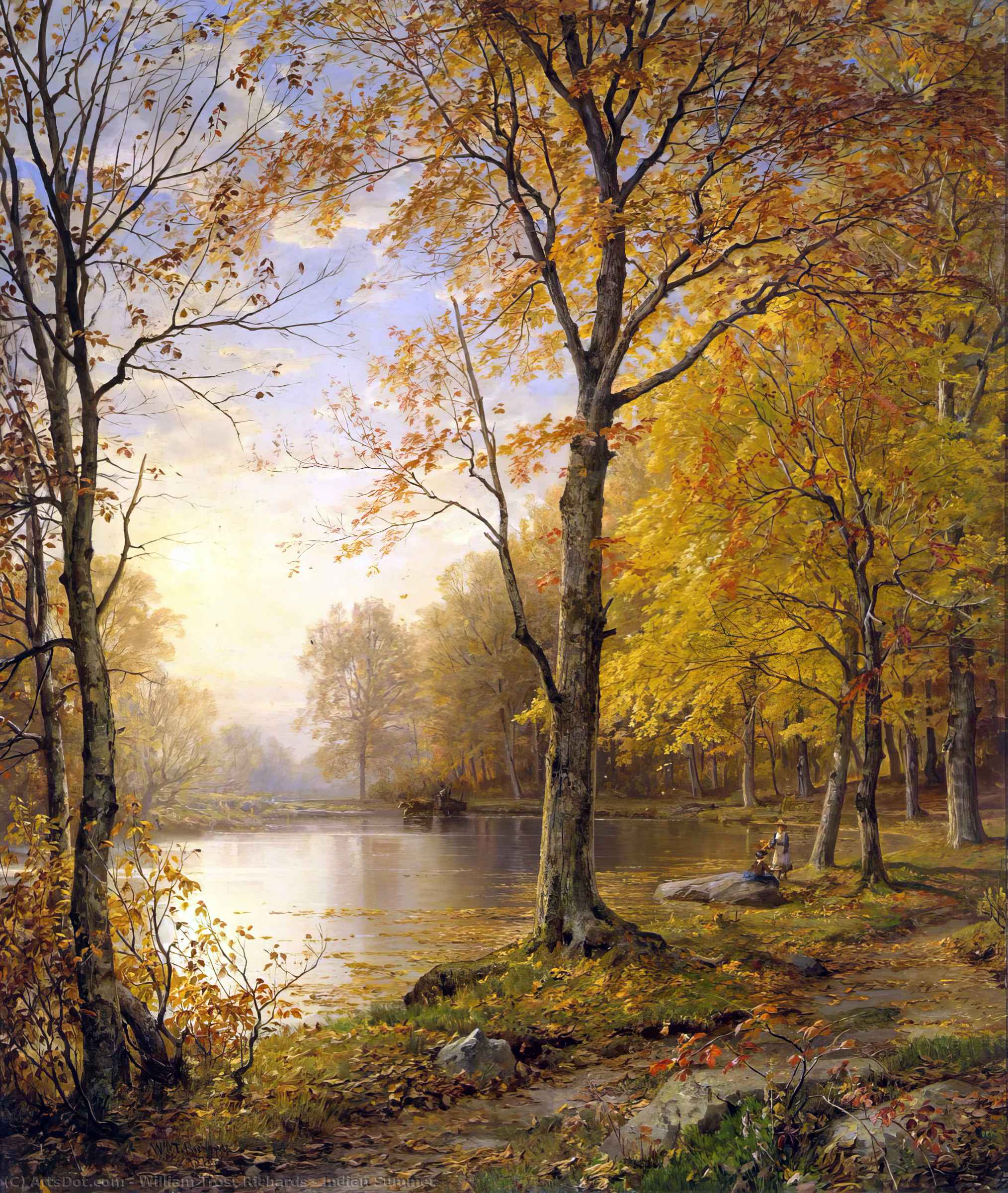 Indian Summer — Виљем Трост Ричардс