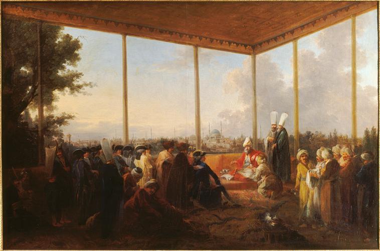 Audience Accordee Par Le Grand Vizir Aimali Carac A Monsieur De Saint Priest.18 Mars 1779 — Casanova François Joseph