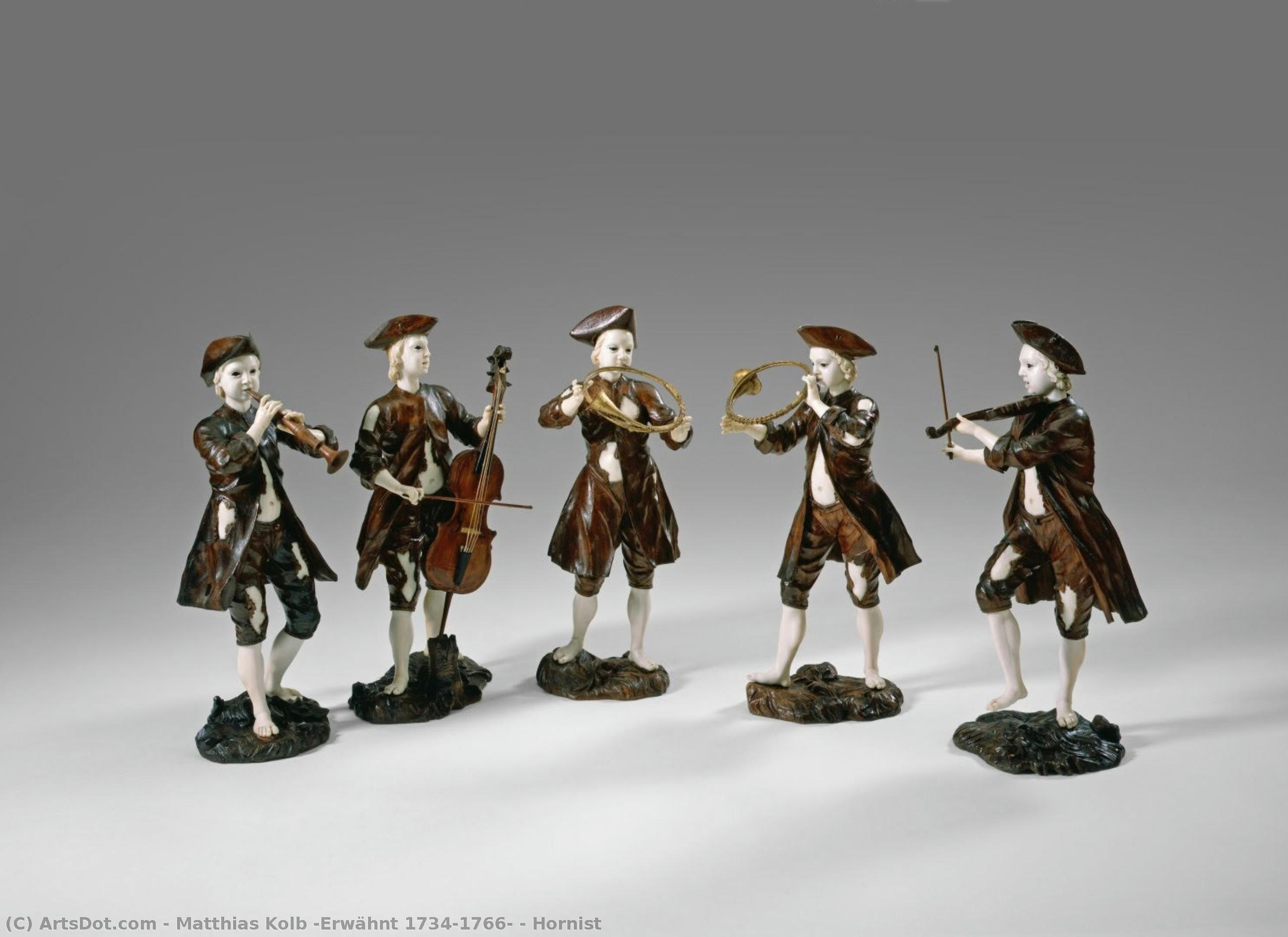 Hornist — Matthias Kolb (erwähnt 1734/1766)