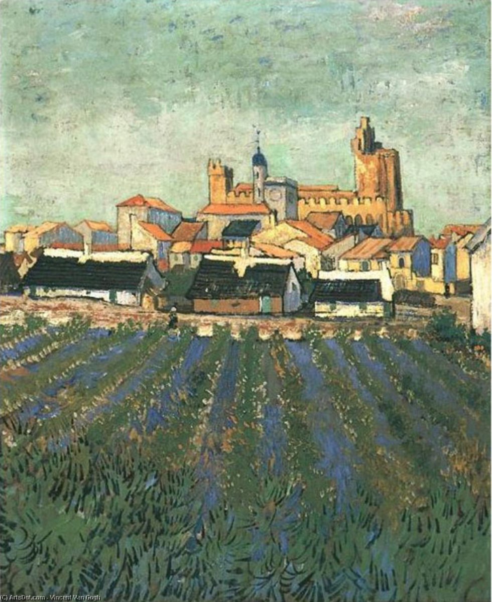 Vue De Saintes-maries — Vincent Willem Van Gogh