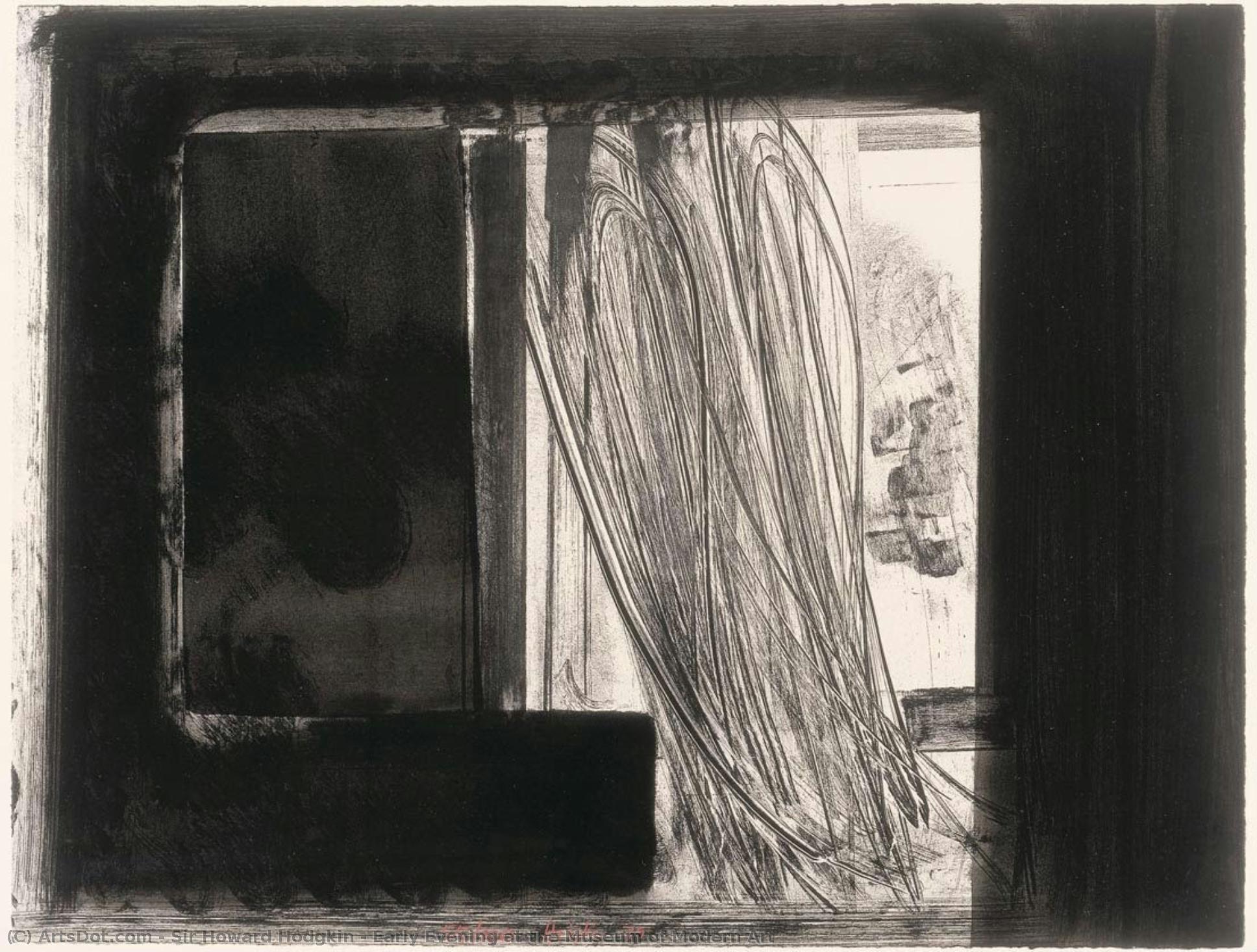 Early Evening At The Museum Of Modern Art — Sir Howard Hodgkin