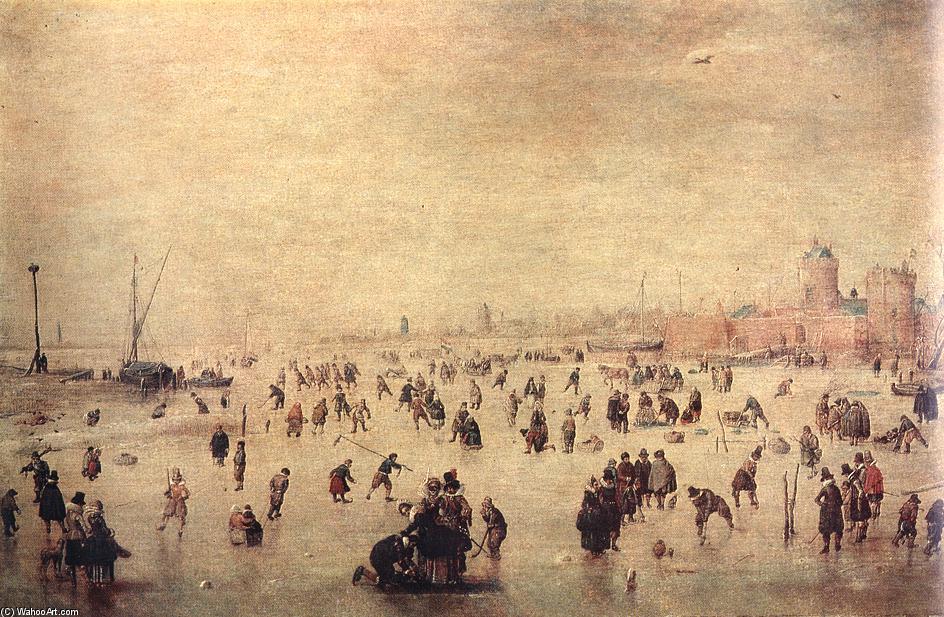 Skaters — Хендрик Аверкамп