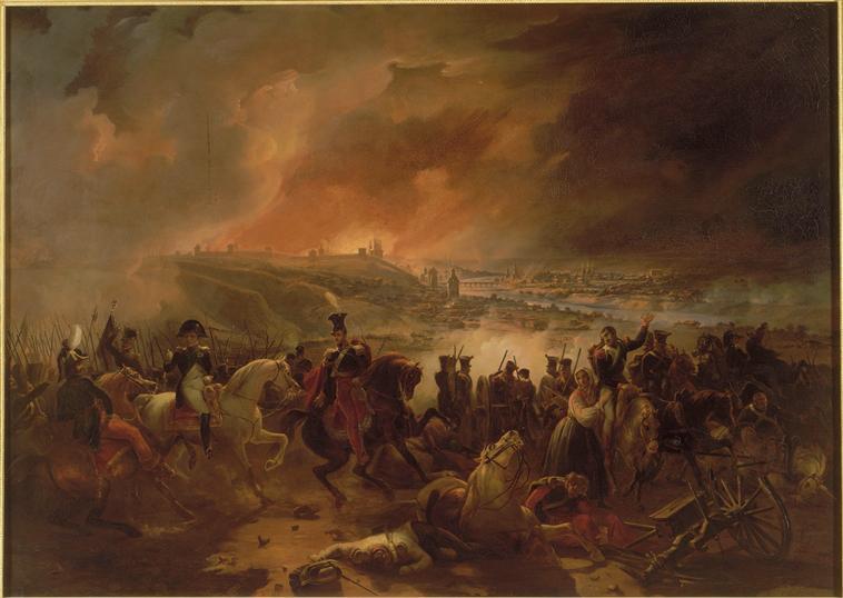 Bataille De Smolensk, 17 Août 1812 — Jean Charles Langlois