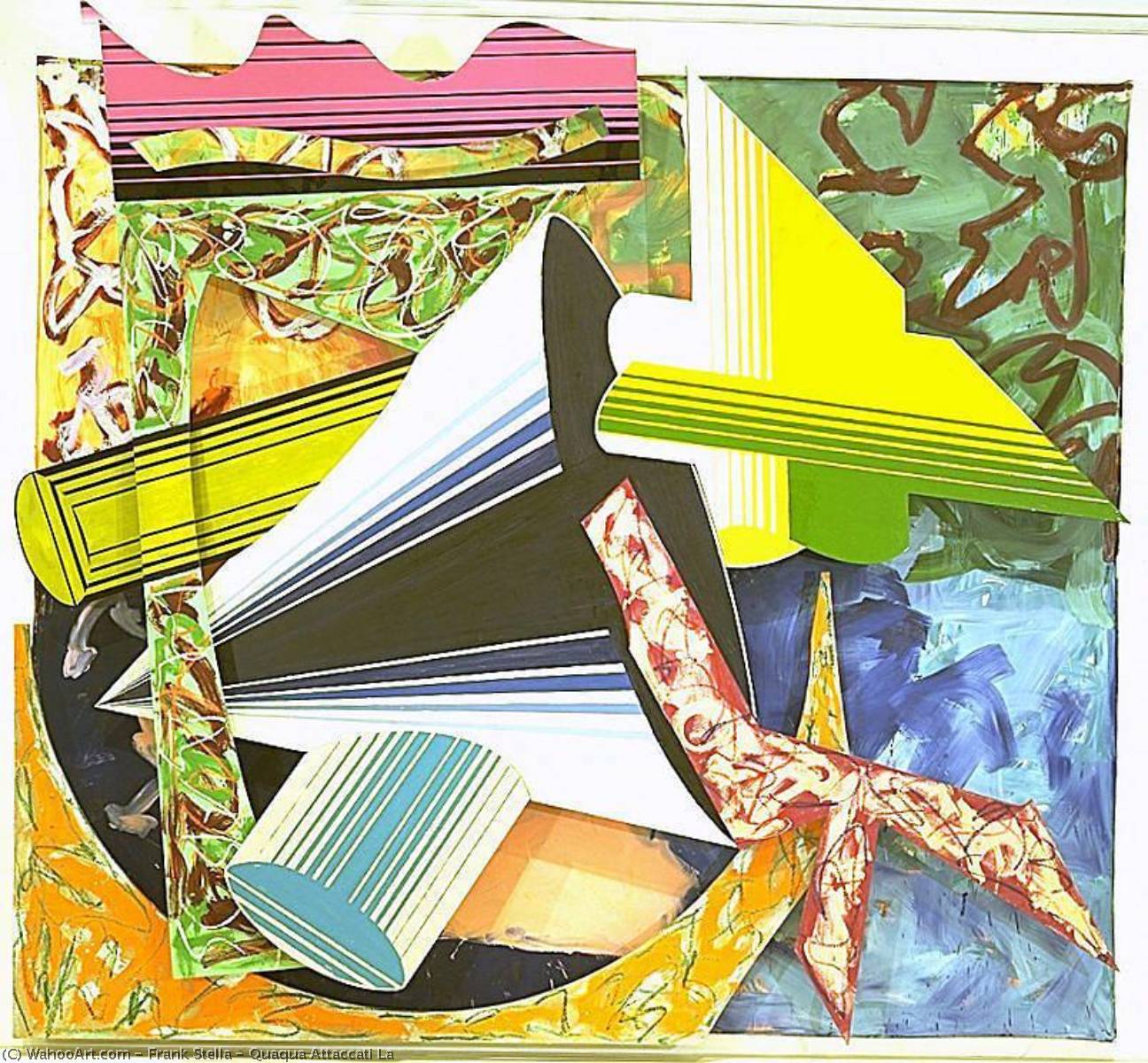 Quaqua Attaccati La — Frank Stella