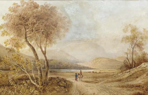 Near Cadar Idris, North Wales — Anthony Vandyke Copley Fielding