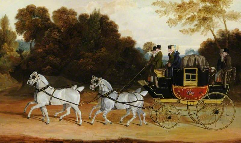 'the Wellington Coach’ (the Newcastle York London Mail) — John Cordrey