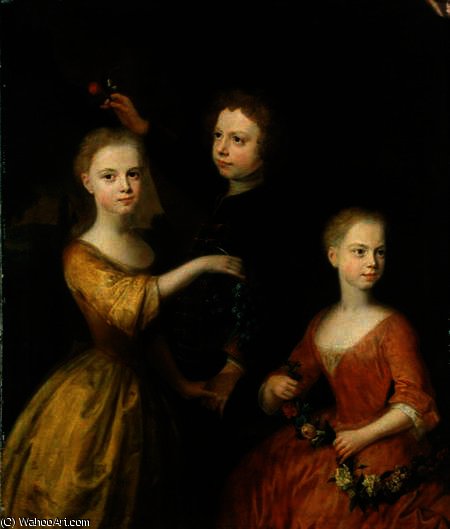 The Children Of Councillor Barthold Heinrich Brockes ) — Balthasar Denner