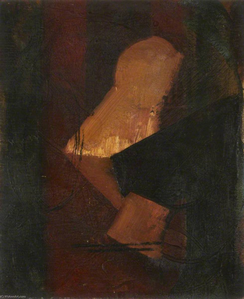 Geometric Landscape (recto) — William Johnstone