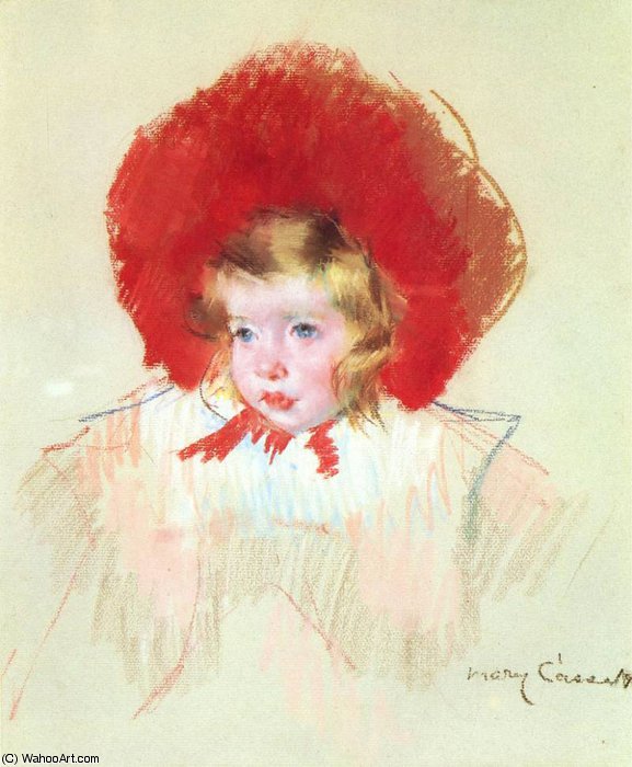 Child With A Red Hat — Mary Stevenson Cassatt