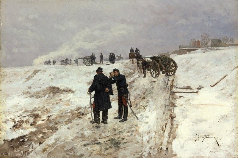An Incident In The Franco-prussian War — Etienne Prosper Berne Bellecour