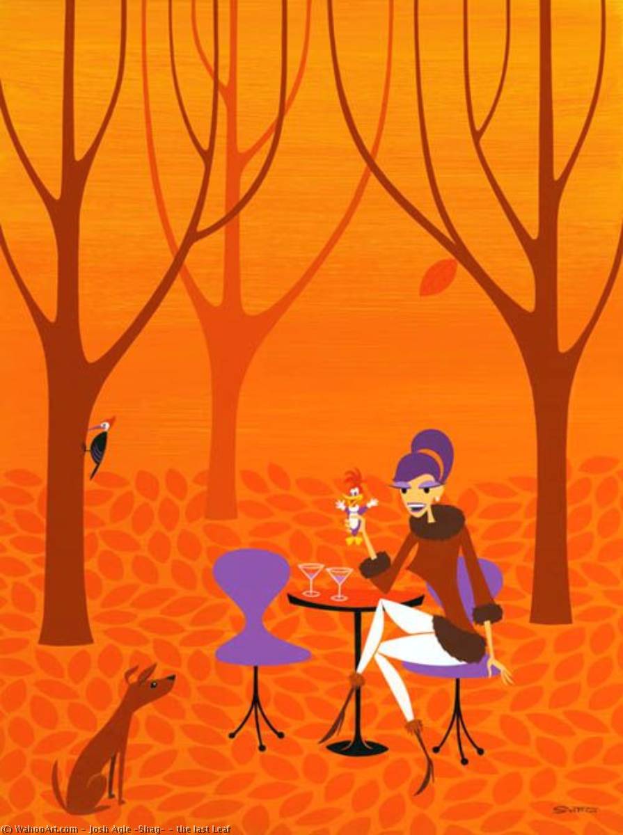 The Last Leaf — Josh Agle (shag)