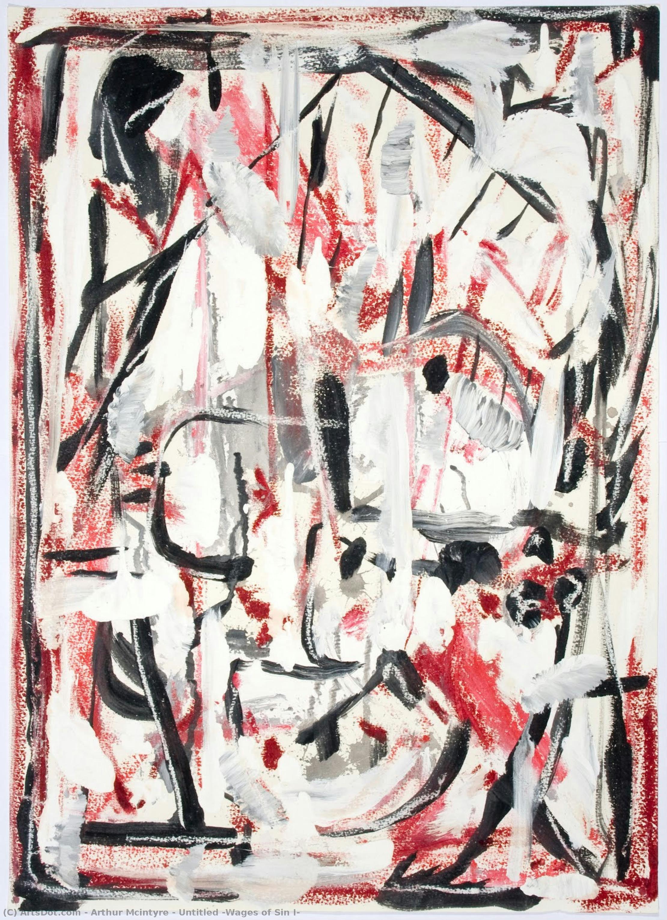 Untitled (wages Of Sin I) — Arthur Mcintyre