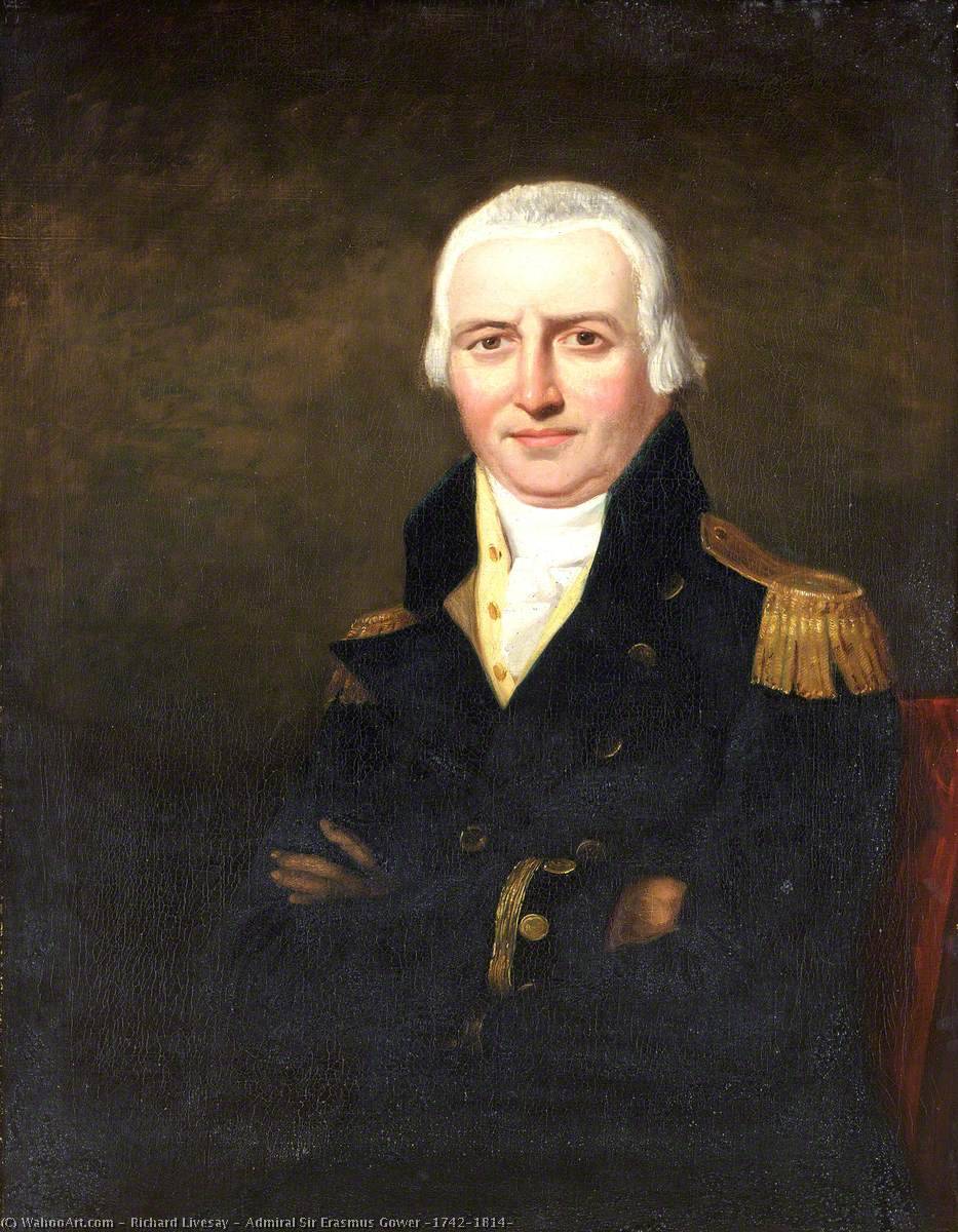 Admiral Sir Erasmus Gower (1742–1814) — Richard Livesay