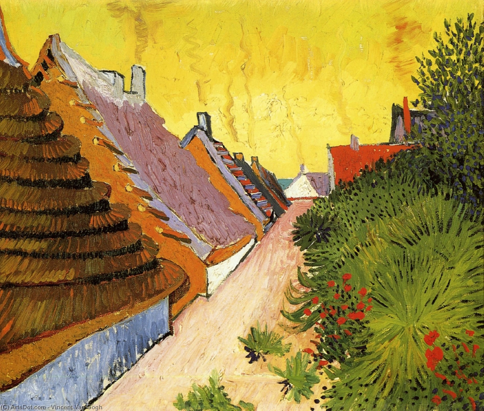 Calle En Saintes-maries — Vincent Willem Van Gogh