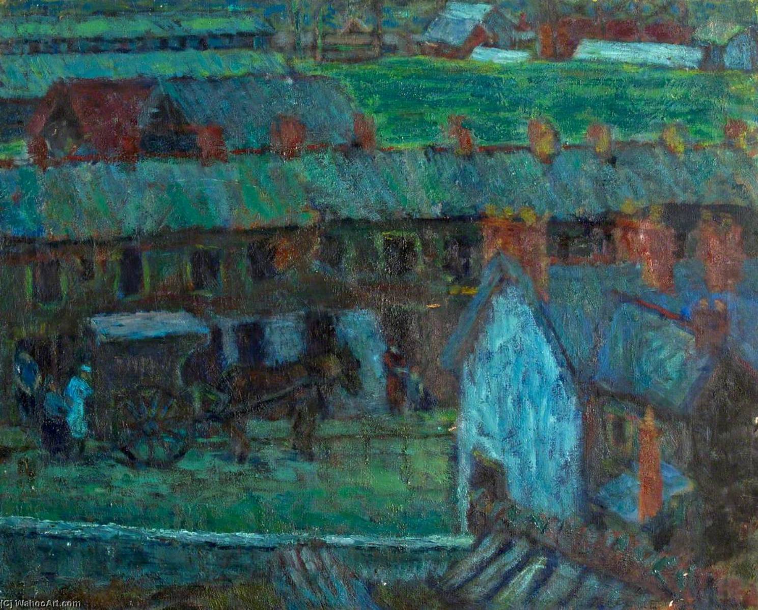 Milkman With Horse And Cart — Ernest Zobole