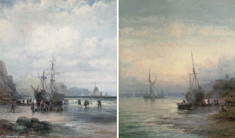 Low Tide, Mouth Of The Medway; And After A Gale — William A. Thornley (thornbery)