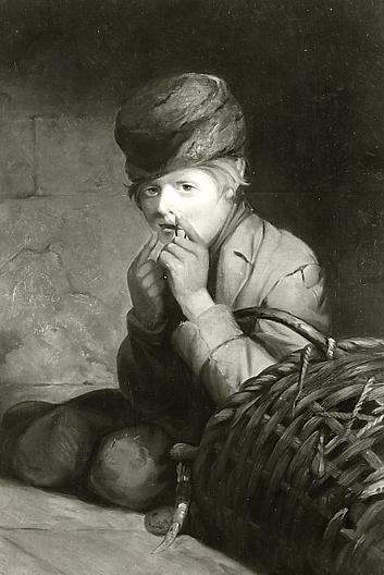 Young Musician, (painting) — David Gilmour Blythe