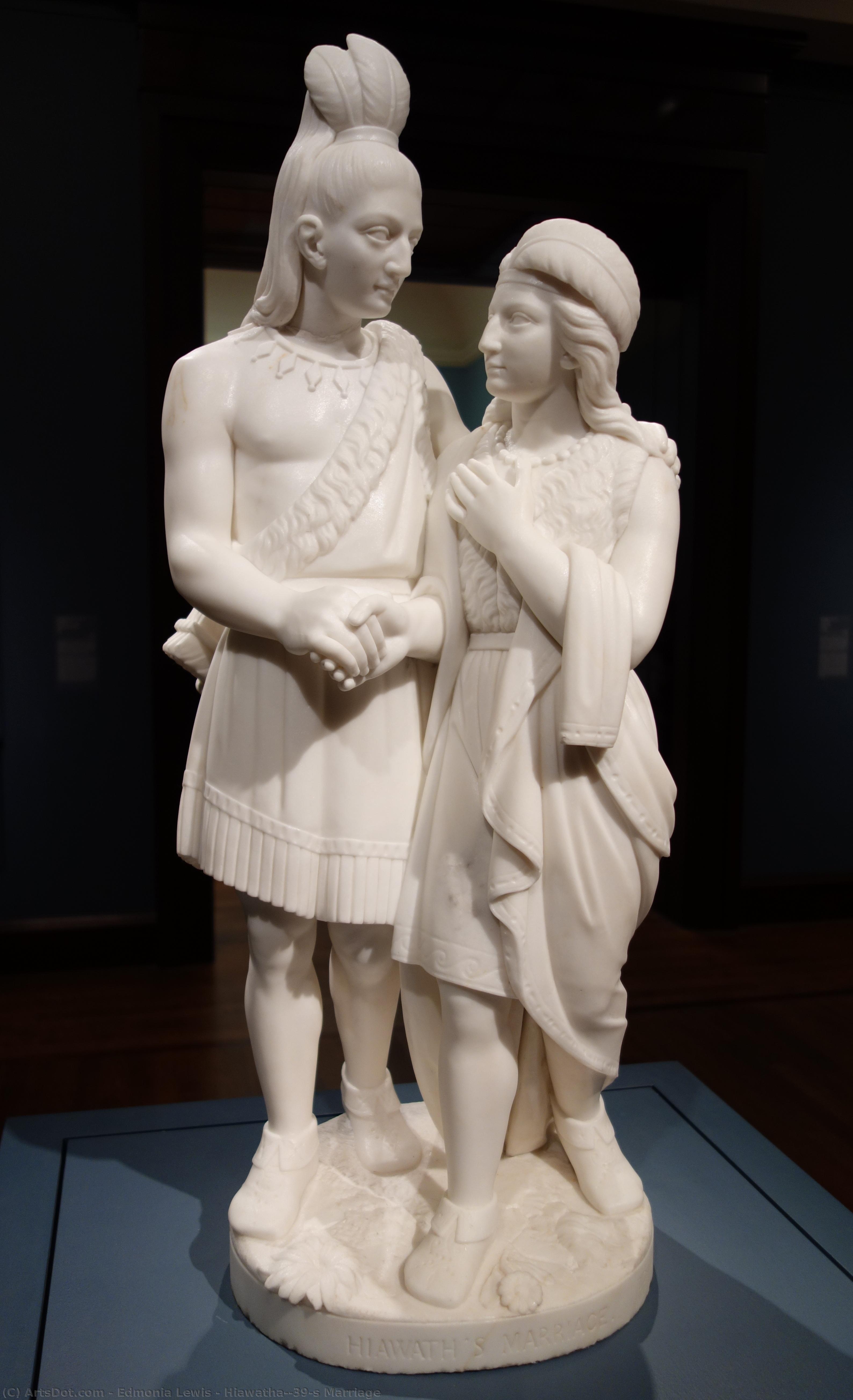 Hiawatha's Marriage — Edmonia Lewis