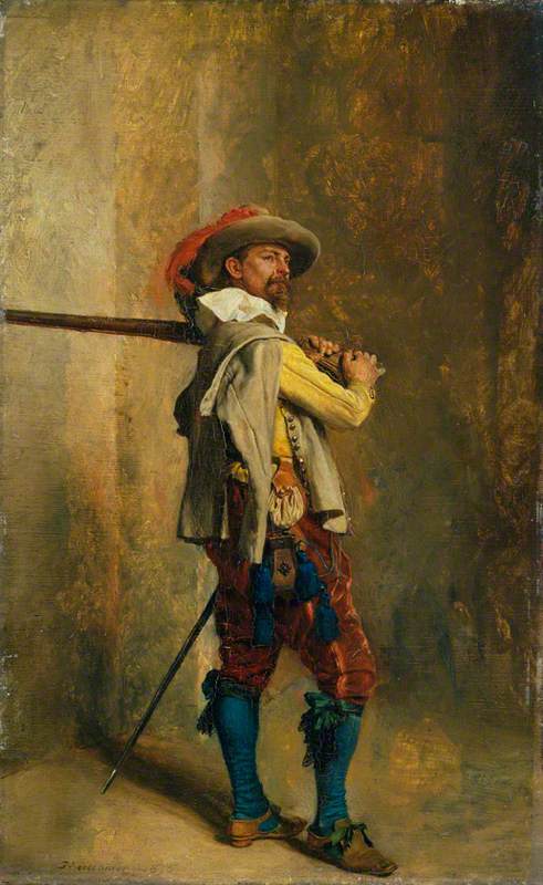 A Musketeer Time Of Louis Xiii — Жан Луј Ернест Мејсоније