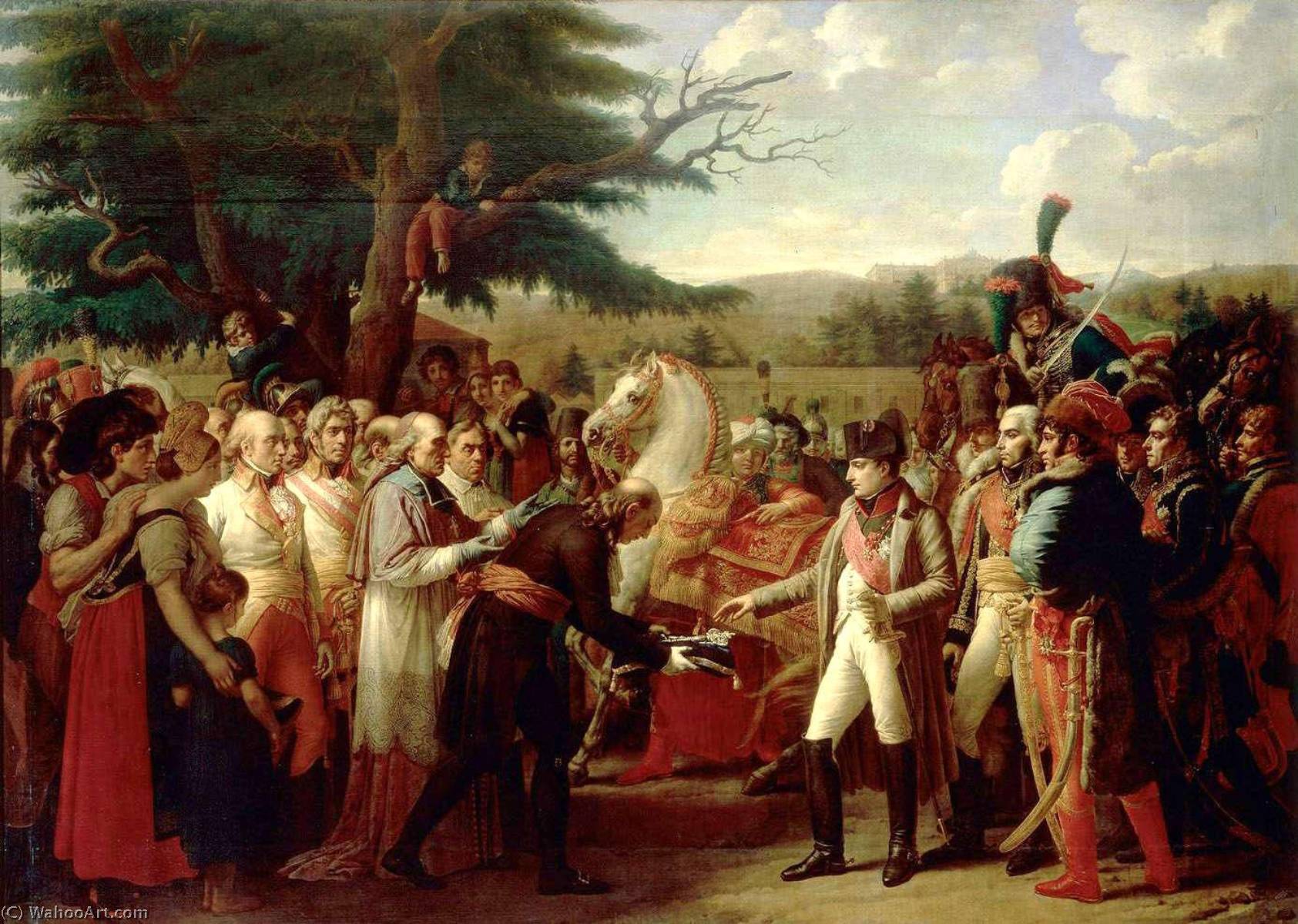 Napoleon Receiving The Keys Of Vienna, 13 November 1805 — Anne-louis Girodet