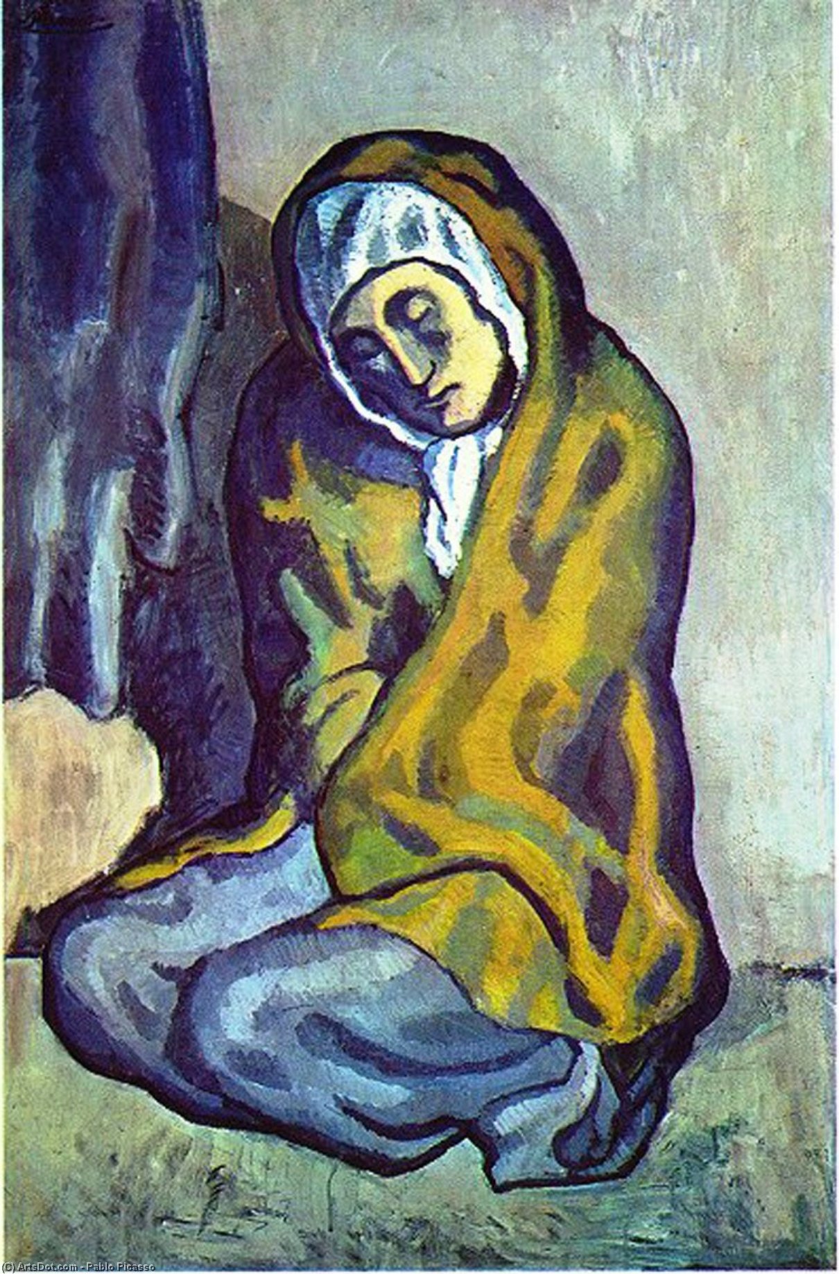 Crouching Beggar — Пабло Пикассо