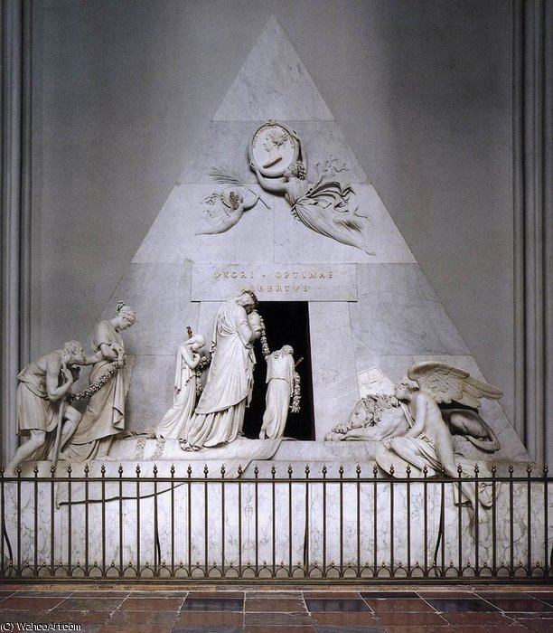 Tomb Of Duchess Maria Christina Of Saxony-teschen — Antonio Canova