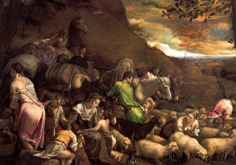 Jacob's Trip — Jacopo Bassano (jacopo Da Ponte)