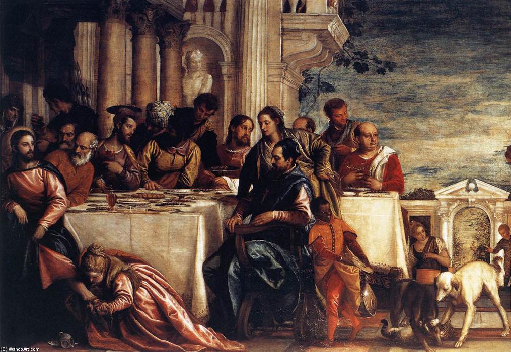 Das Fest Im Haus Des Simon (detail) — Paolo Veronese