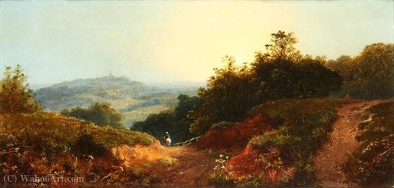 Traveller On A Country Road — Edward H. Niemann