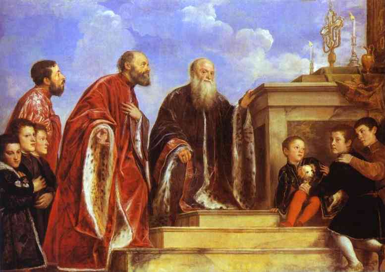 The Vendramin Family — Titian
