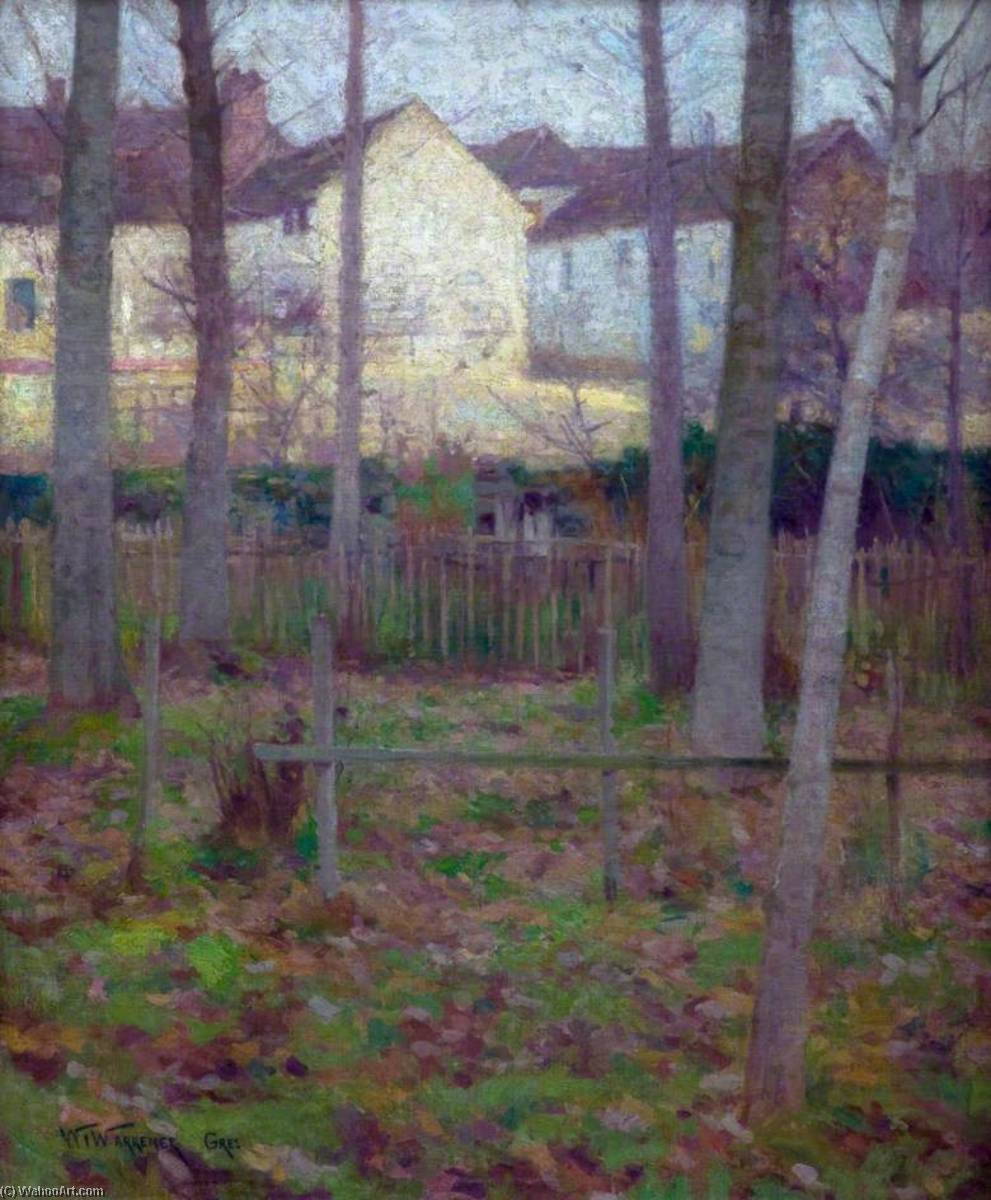 December Day At Grez Sur Loing, France — William Tom Warrener