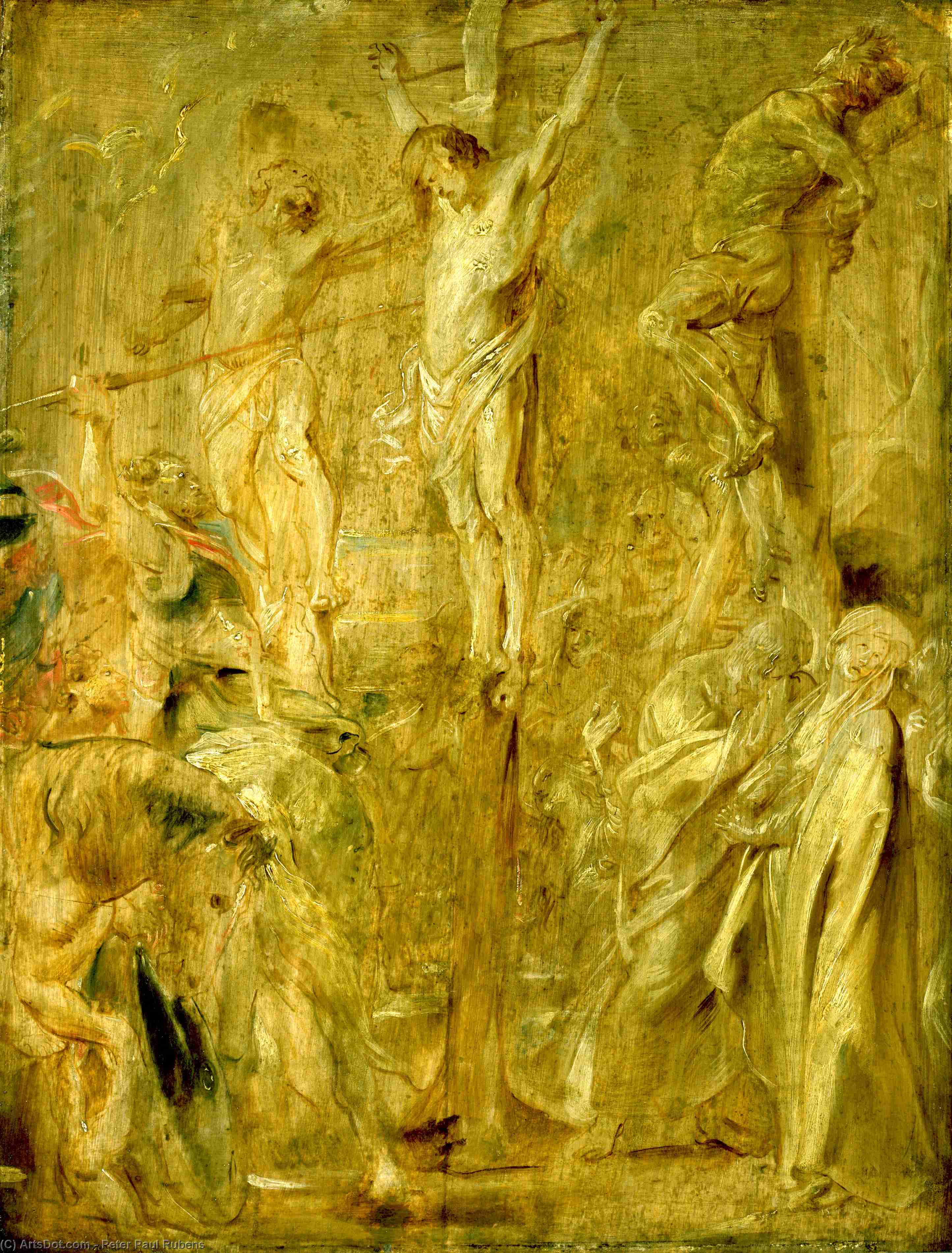 The Coup De Lance — Peter Paul Rubens