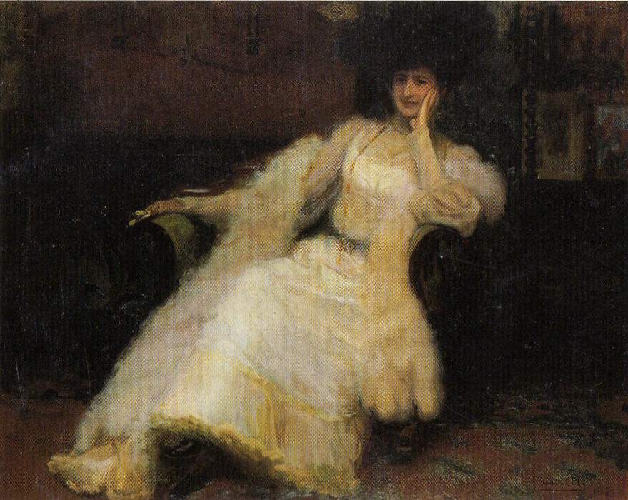 Retrato De Condesa — Cecilio Pla Y Gallardo