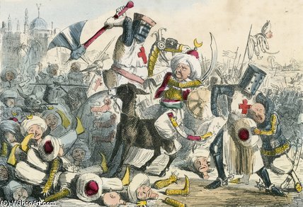 Terrific Combat Between Richard Coeur De Lion — Джон Лич
