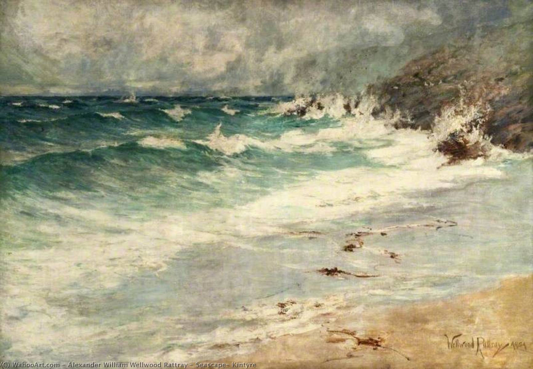 Seascape, Kintyre — Alexander William Wellwood Rattray
