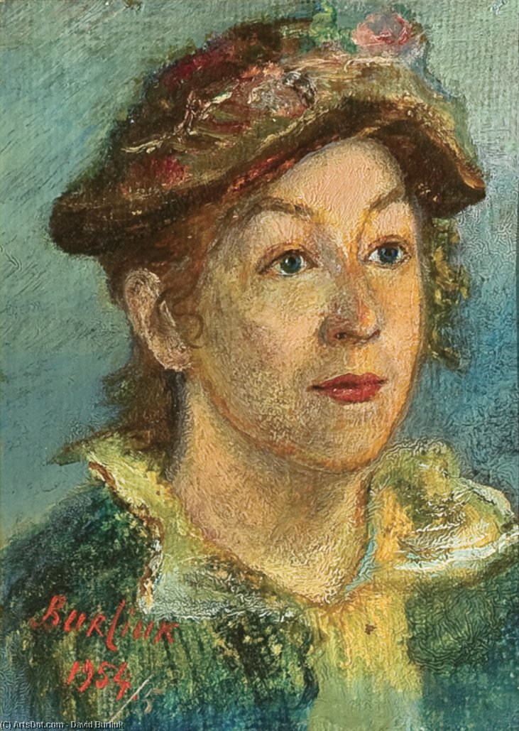 Marussia, The Artist's Wife — David Davidovich Burliuk
