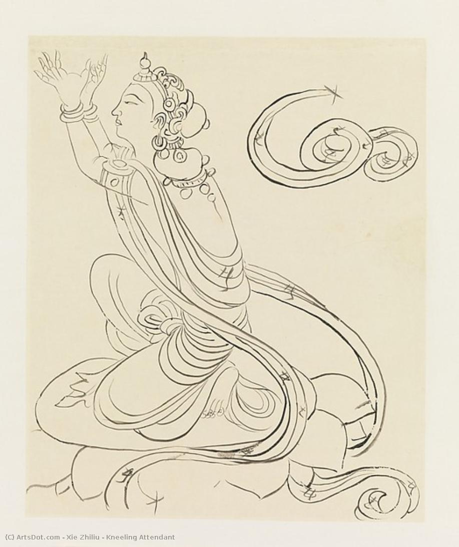 Kneeling Attendant — Xie Zhiliu