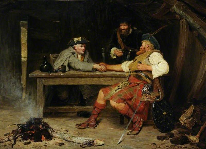 For Better, For Worse Rob Roy And The Bailie — John Watson Nicol