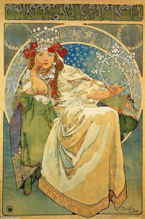 Princess Hyacinth — Alphonse Maria Mucha