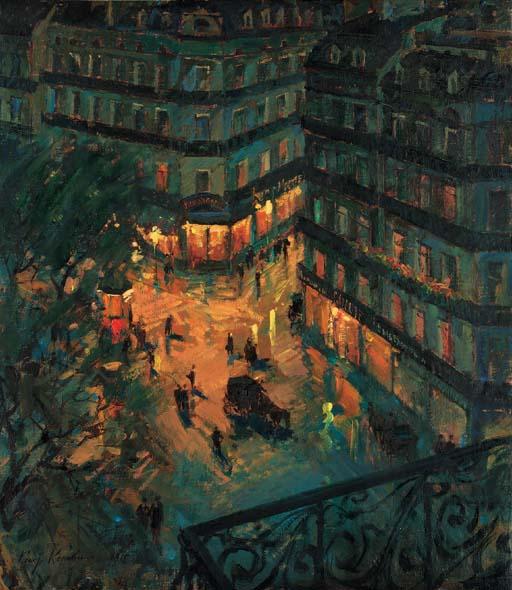 Paris By Night 2 — Konstantin Alexeievitch Korovin