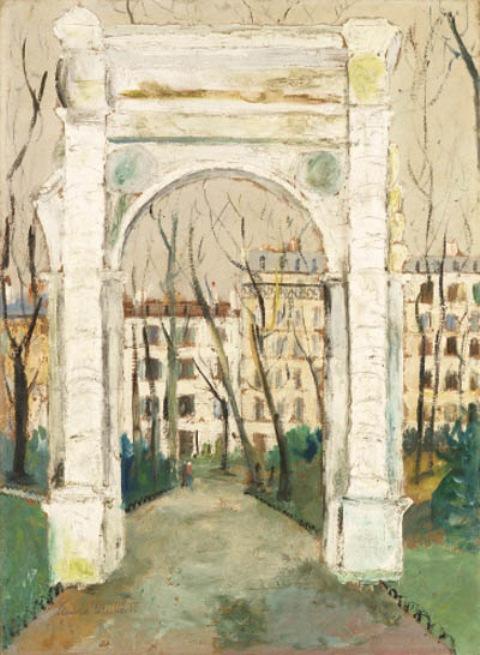 The Arch Of Parc Monceau — Maurice Utrillo