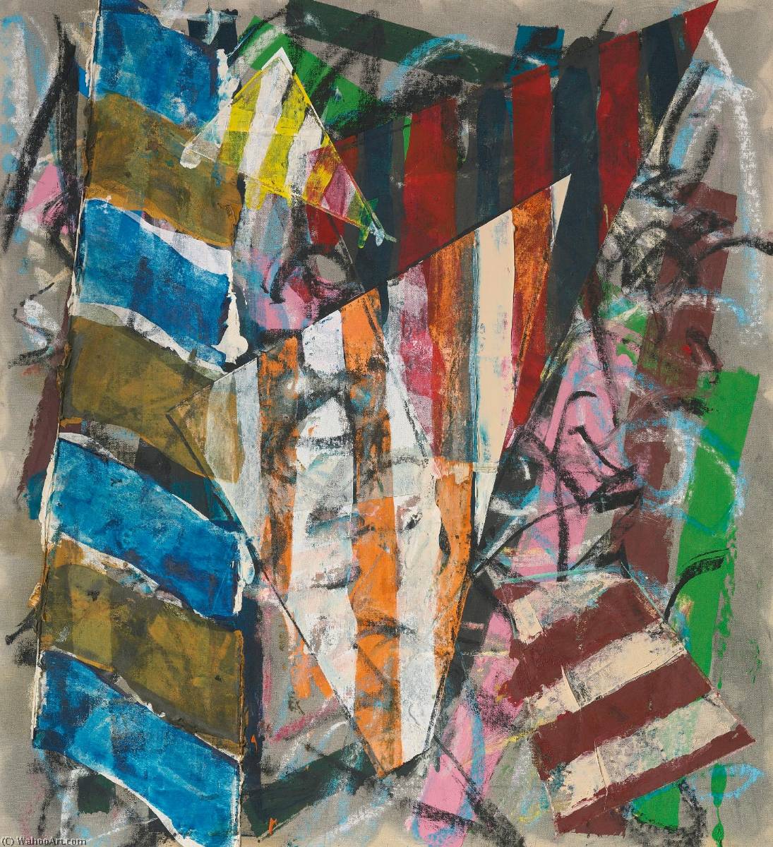 Il Sacraficio Di Isacco — Born New York City 1924 Died New York City 2007 Michael Goldberg