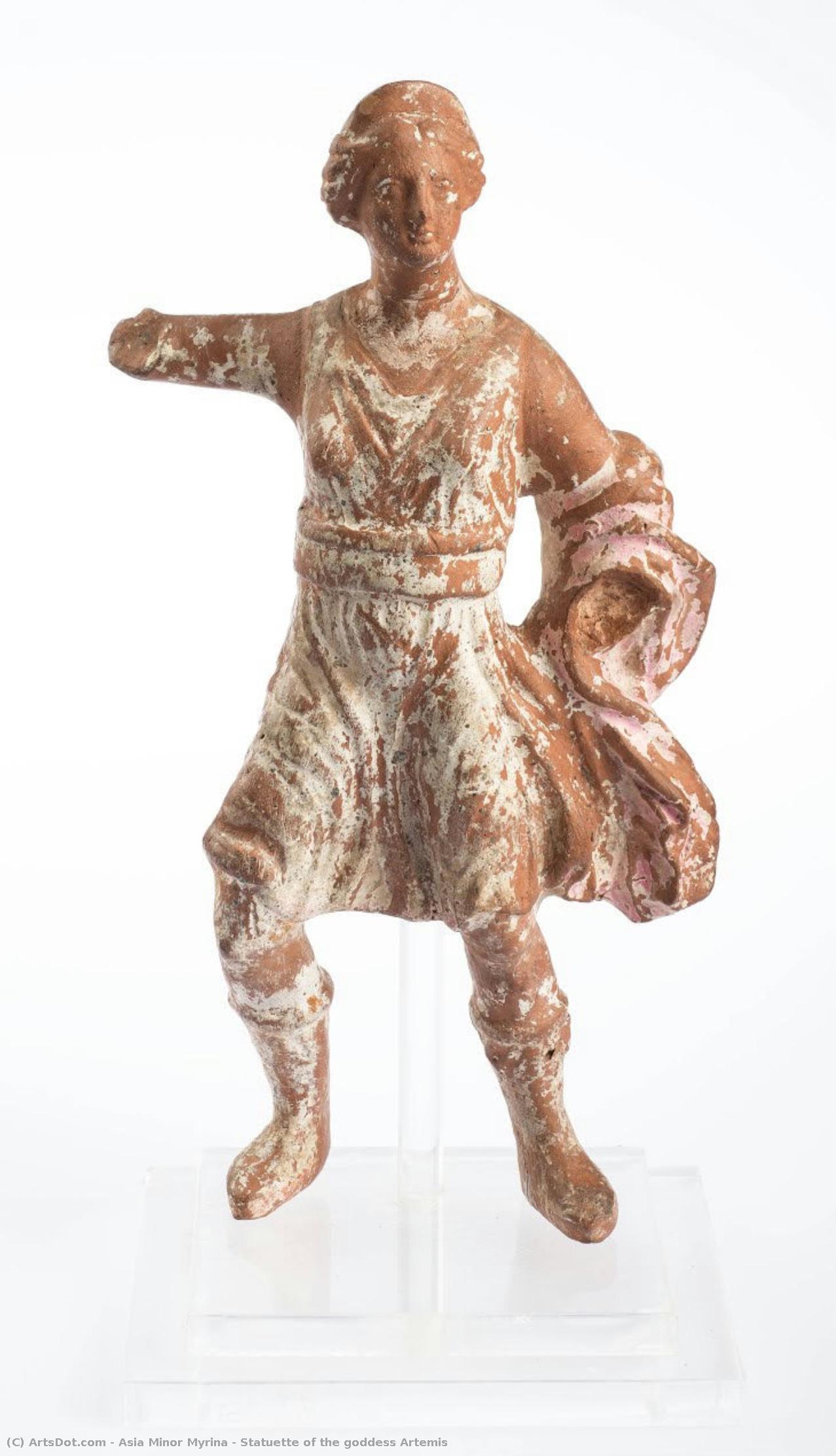Statuette Of The Goddess Artemis — Asia Minor Myrina