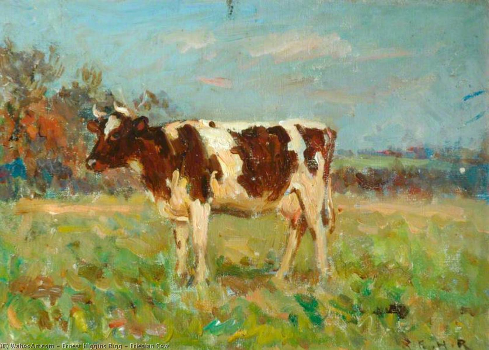 Friesian Cow — Ernest Higgins Rigg