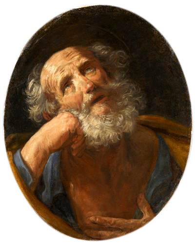 Repentant Peter — Reni Guido (le Guide)