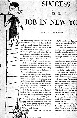 Success Is A Job In New York — Andy Warhol