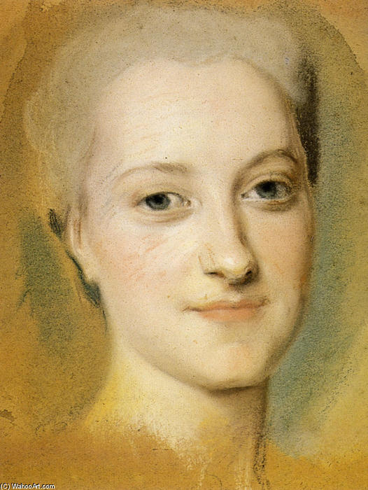 Princess Christina Of Saxony — Maurice Quentin De La Tour